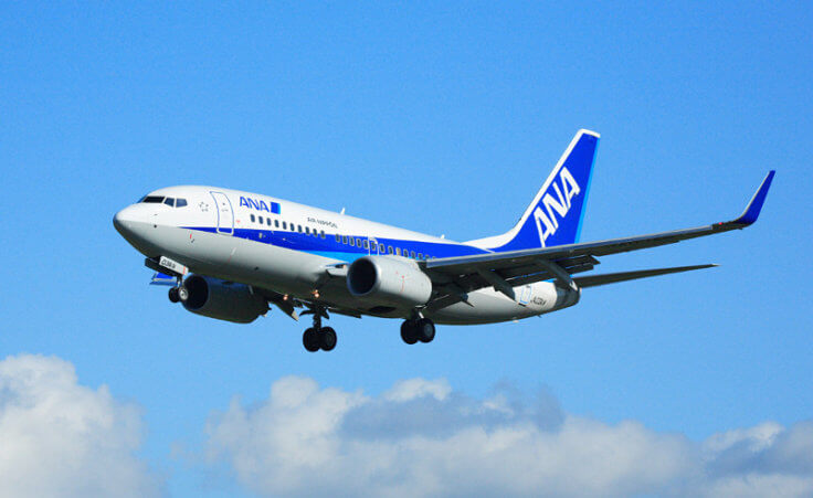 All Nippon Airways Boeing 737-700 with landing gear down (Credit: aircraft-wall.blogspot.com)