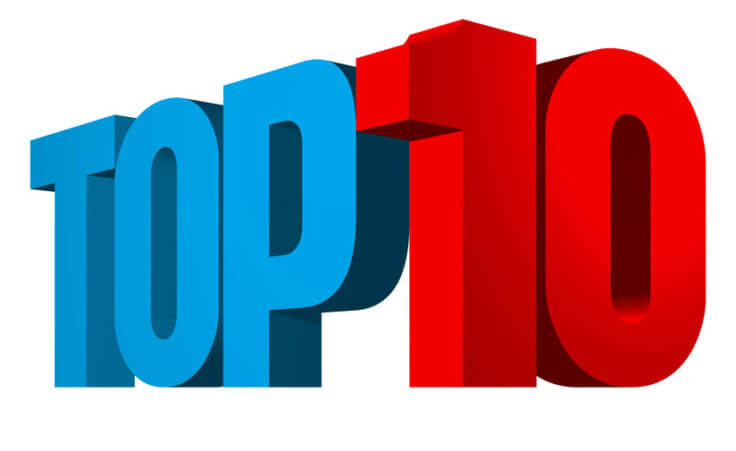 top ten blue red (Credit: TR3 via Fotolia)