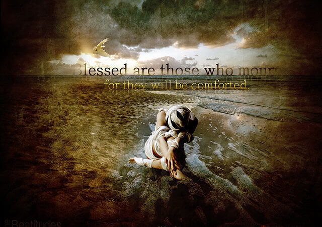 The Beatitudes 2 Blessed are those who mourn (Credit: Inspiks.com)