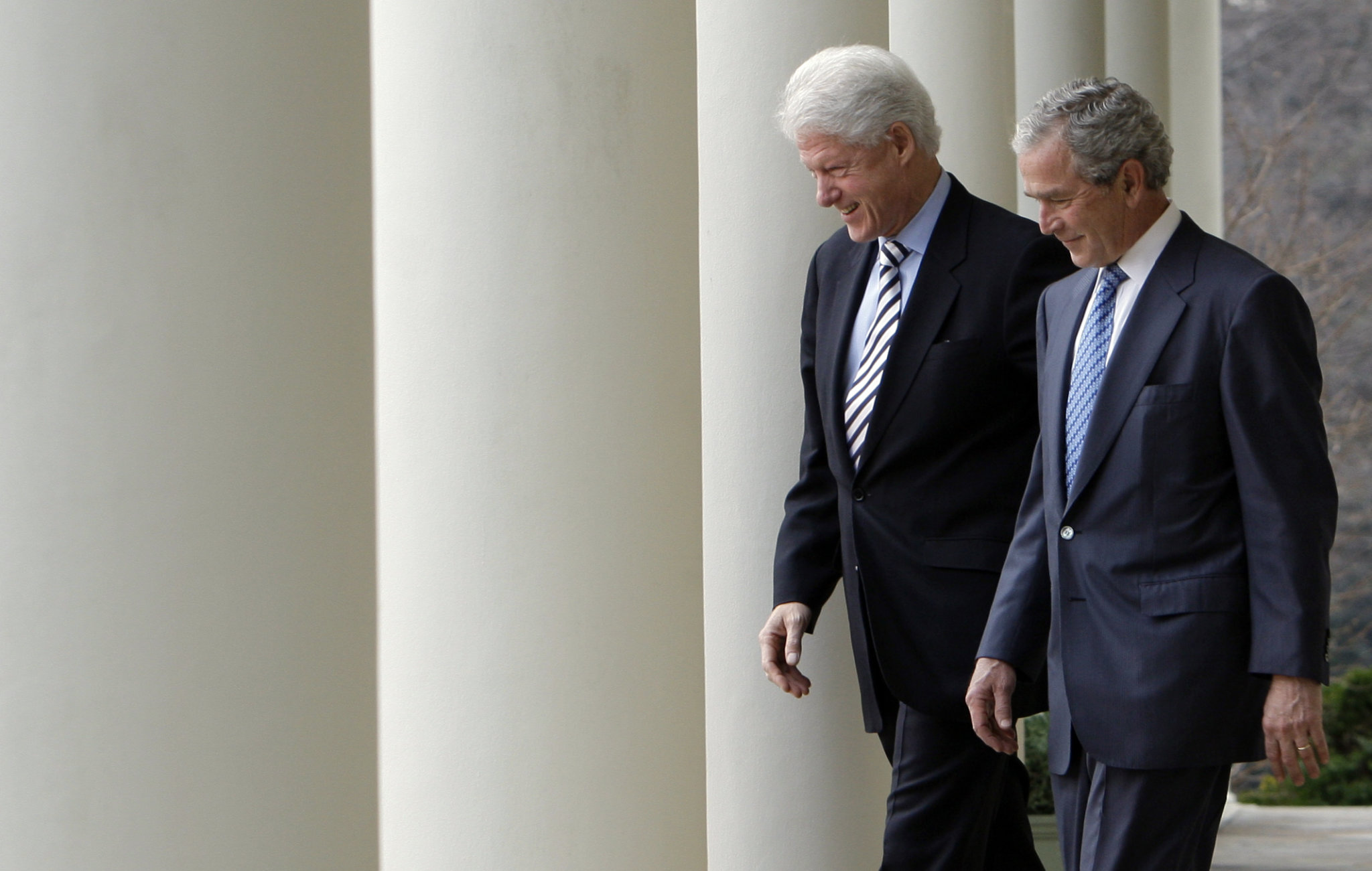 Why George W. Bush And Bill Clinton Went To Church Together