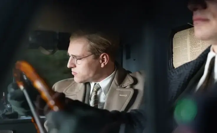 Image of Bonhoeffer from the film "Bonhoeffer: Pastor. Spy. Assassin." courtesy of Angel Studios.