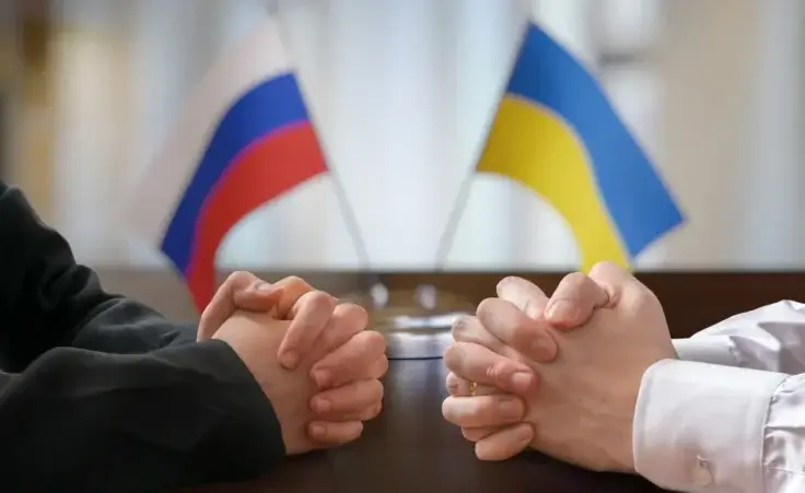 Diplomacy concept of negotiation between Ruassia and Ukraine. By vchalup/stock.adobe.com. Ukraine peace talks